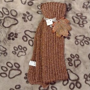 Scarf New The Rose Lady Bronze color Maple Leaf and Bronze color Mix It Scarf